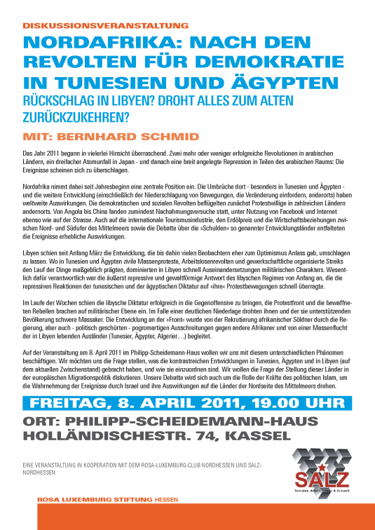 Nordafrika mit Bernard Schmid